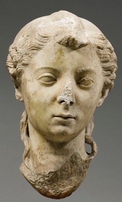 A Girl, ca. 27 BCE (Roman Imperial)